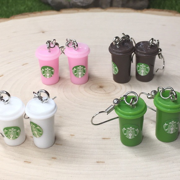 Starbucks Coffee Drink Earrings - Picture 5 of 9